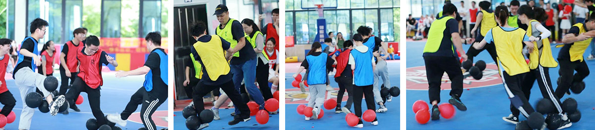 快乐运动，，，，，高效事情——威客电竞VKGAME十五周年庆趣味运动会